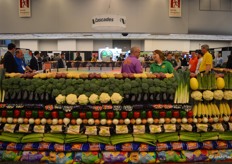 Peak of the Market always has a unique booth. This year, they attracted visitors with a huge spinning wheel.